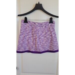 Girl's DSG Purple Heathered Skort